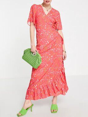 NWT Never Fully Dress Wrap Dress Size XL